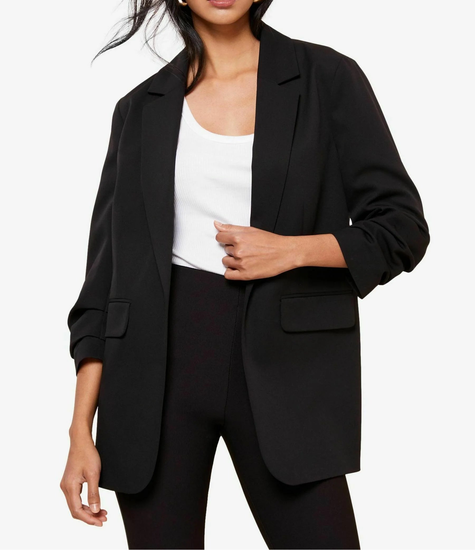 Blazer bella manga Fruncida