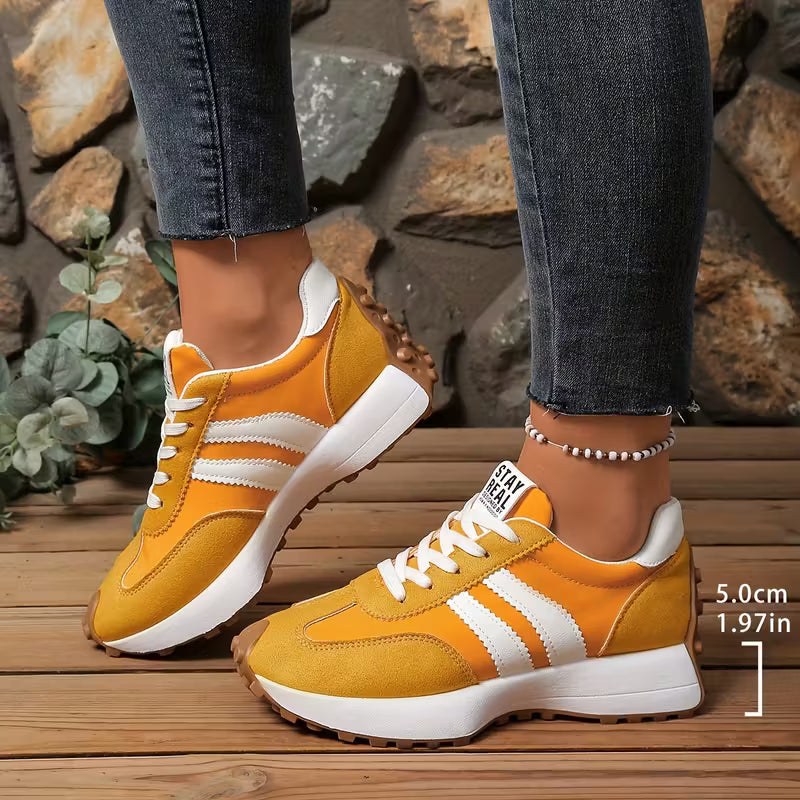 Zapatillas con plataforma ergonómica