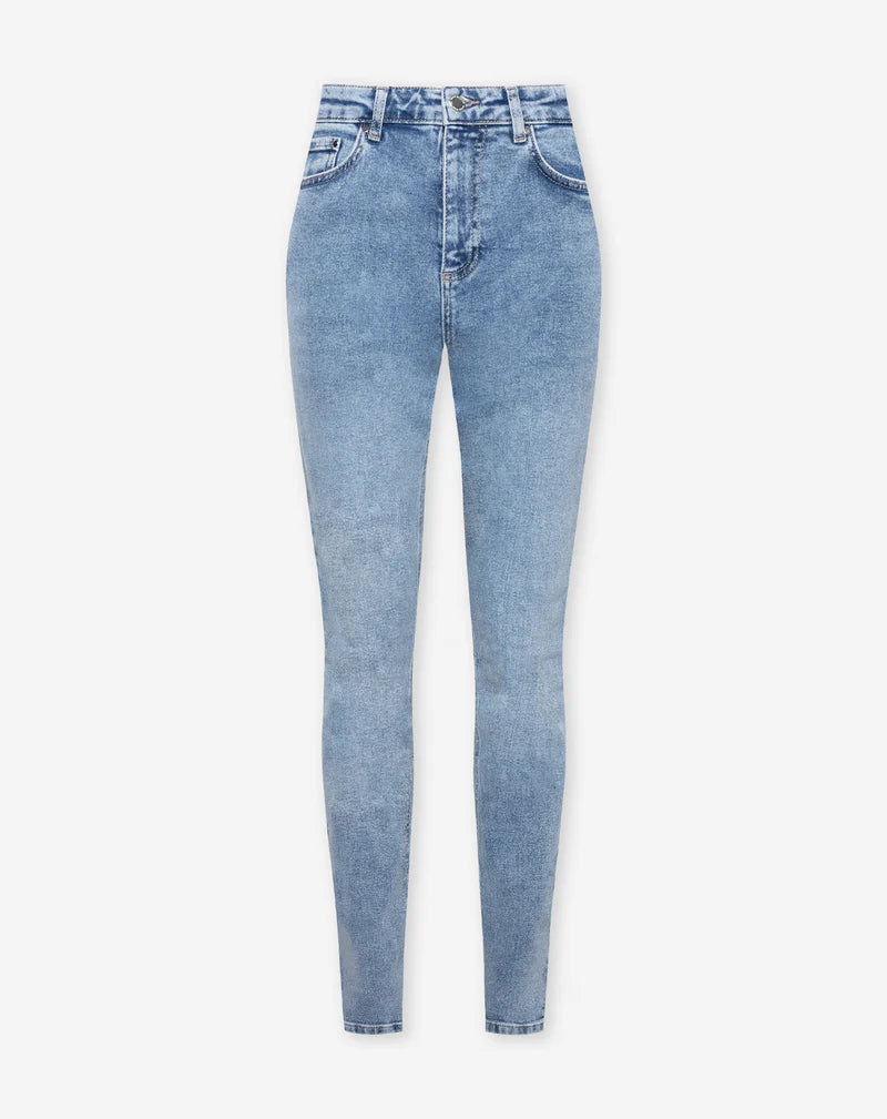 Pantalones vaqueros ajustados negro