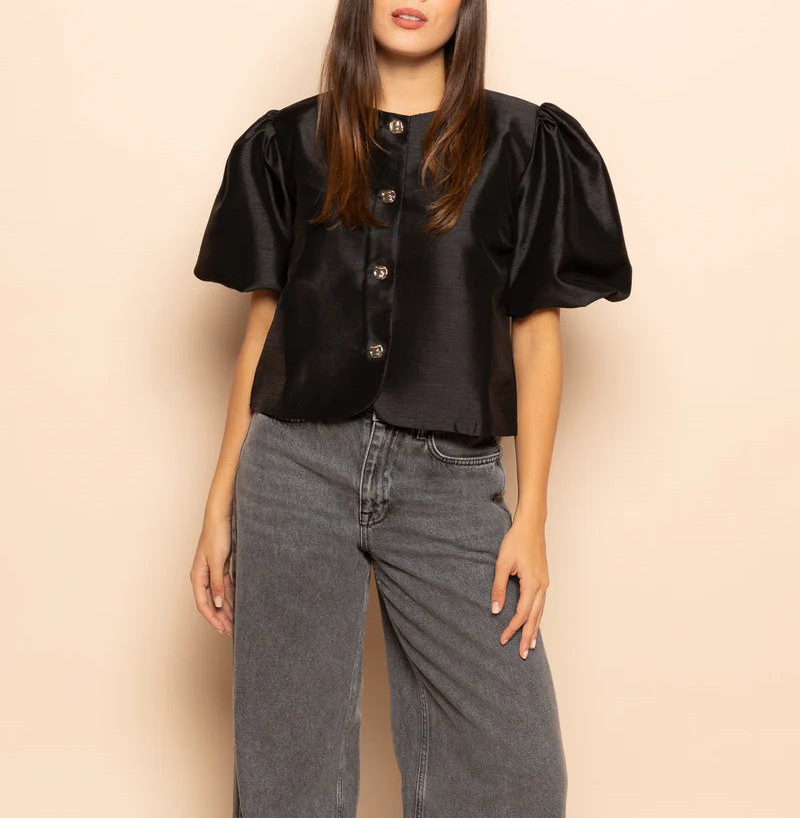Blazer de manga abullonada Ana