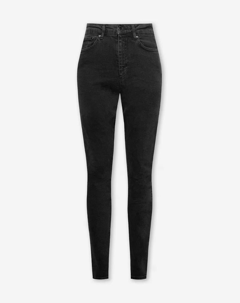 Pantalones vaqueros ajustados negro