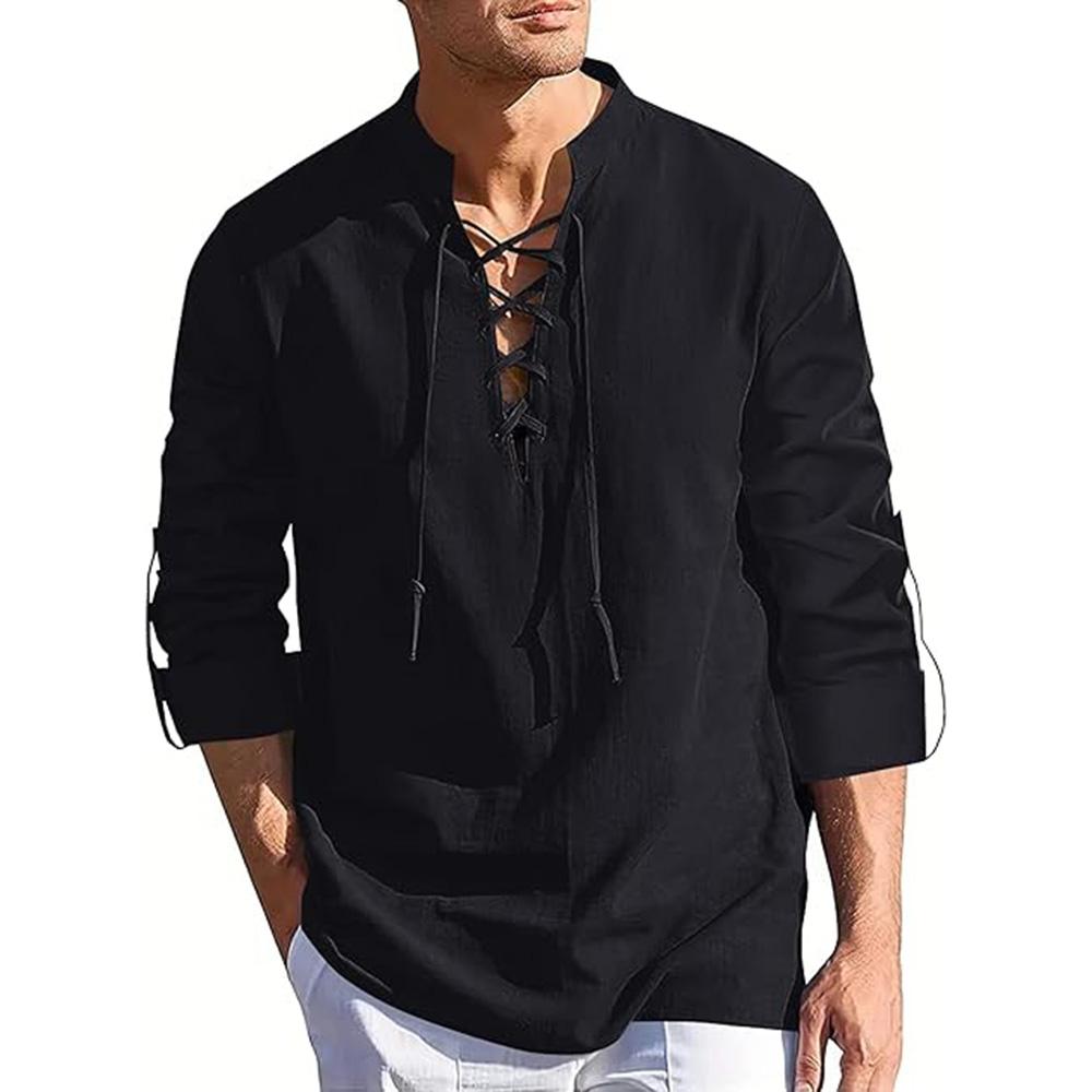 Camiseta retro con cordones Nick