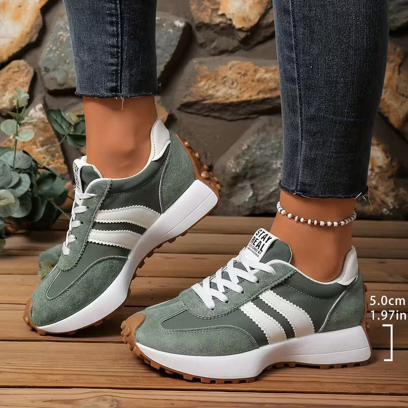 Zapatillas con plataforma ergonómica